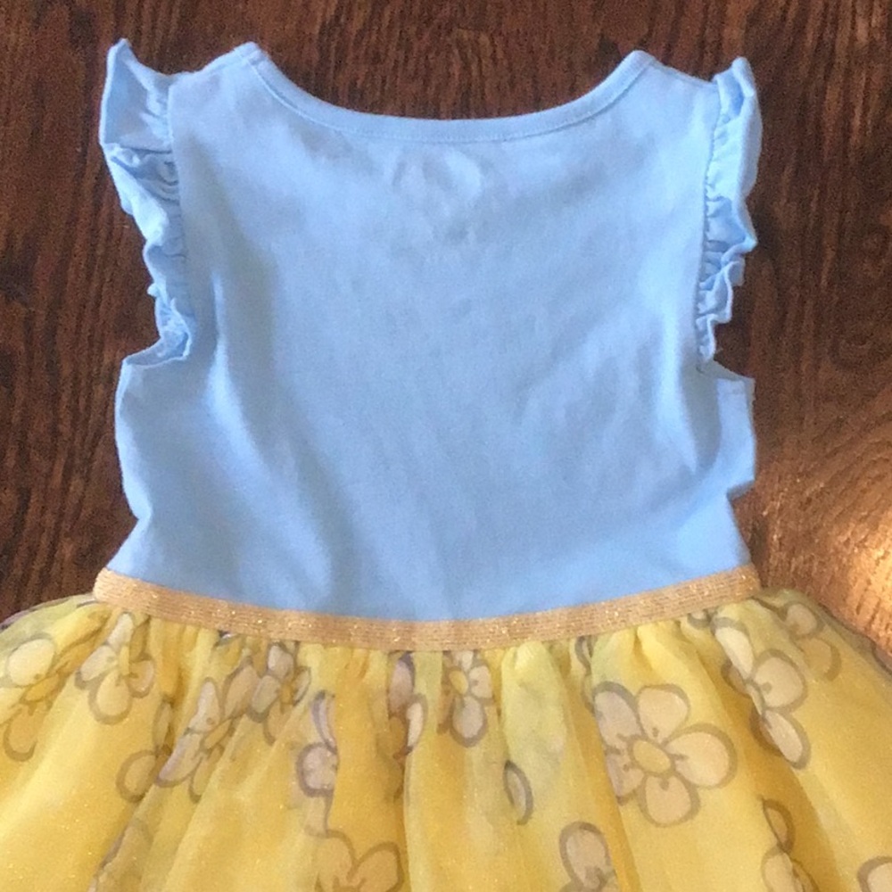 💛SMURFS Blue and Yellow Smurfette Dress - Sz 3T - Picture 6 of 11